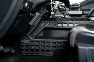 Ford F-150 Center Console Molle Panels - Addictive Desert Designs - Full Set - Hammer Black - `15-`20 Ford F-150 Center Console Molle Panels - Addictive Desert Designs - Full Set - Hammer Black - `15-`20